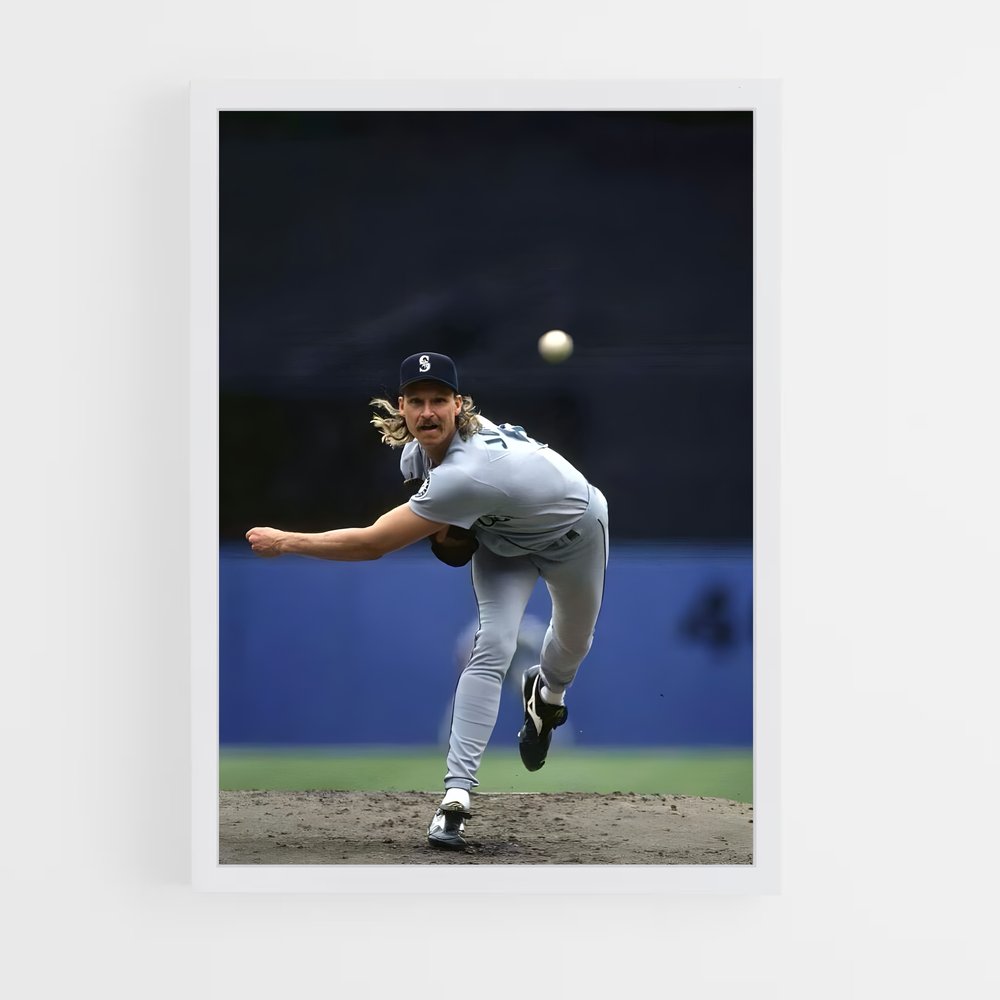 Poster Randy johnson – affiche Baseball (vue 3)